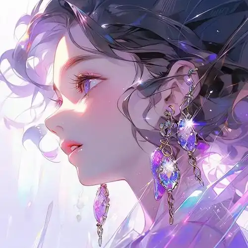 用户动漫宅女头像